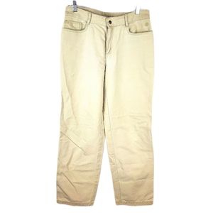 The North Face A5 Series cream straight leg pants
